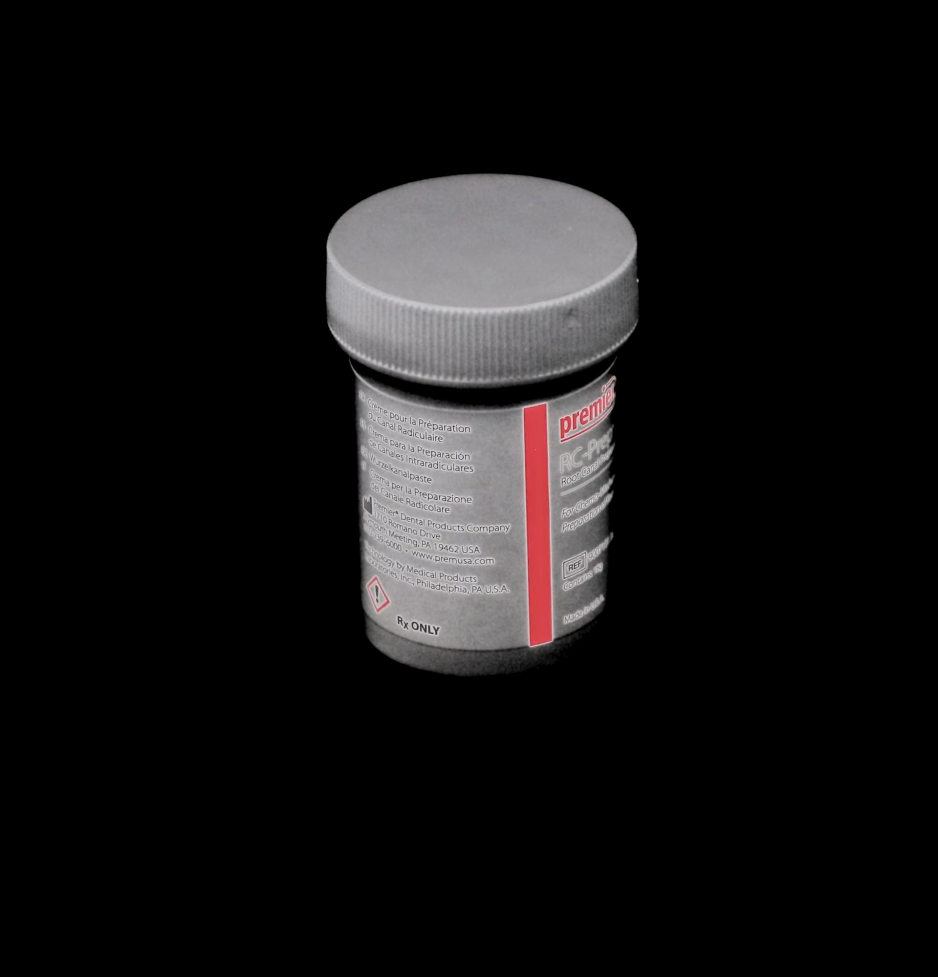 Premier RC-Prep Chemo-Mechanical Root Canal Preparation Cream, EDTA/Urea Peroxide/Glycol, 18 g Jar, 1/Pk, 9007131