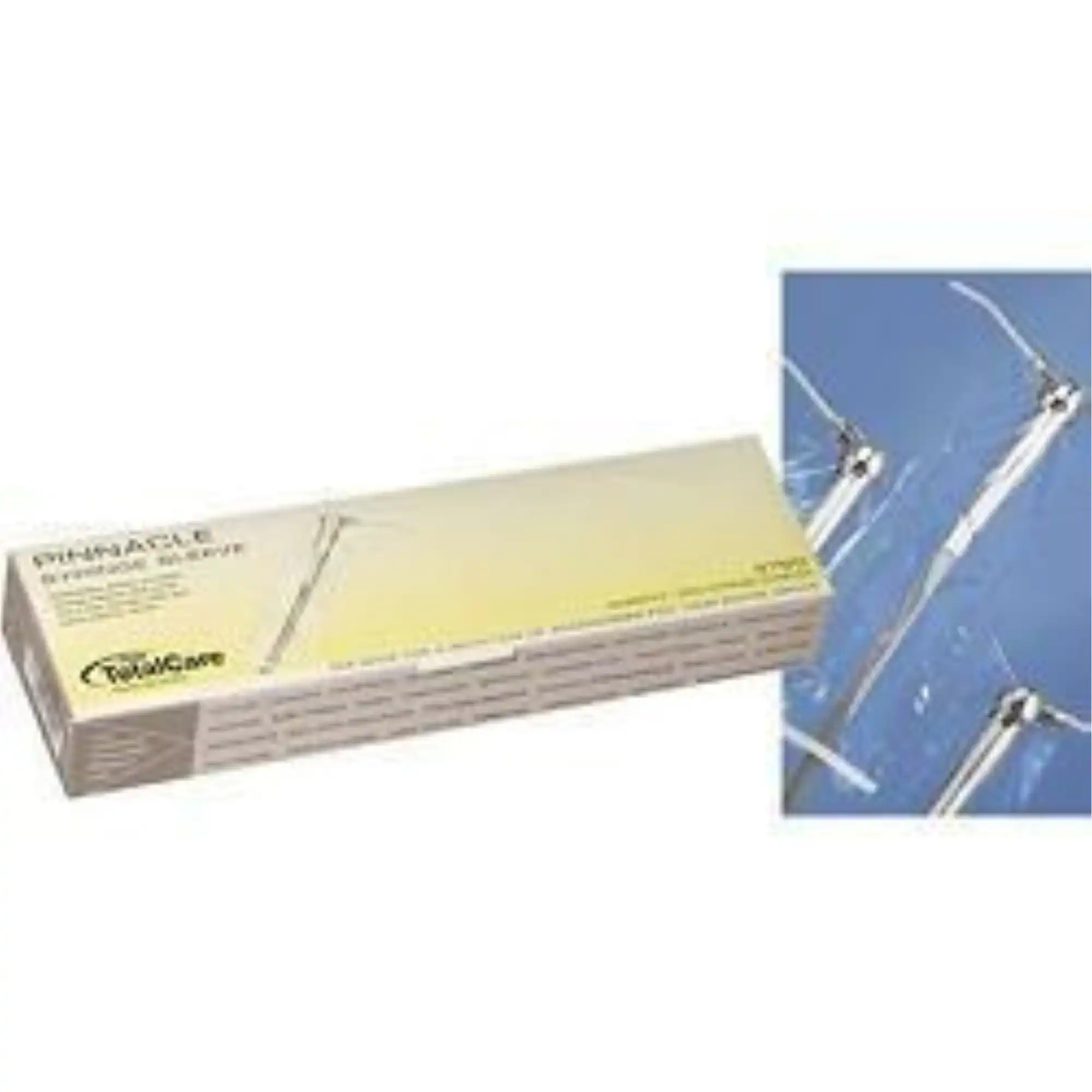 Pinnacle Air/Water Syringe Sleeves, Clear, 2.5" x 10", 500/Pk, 3760