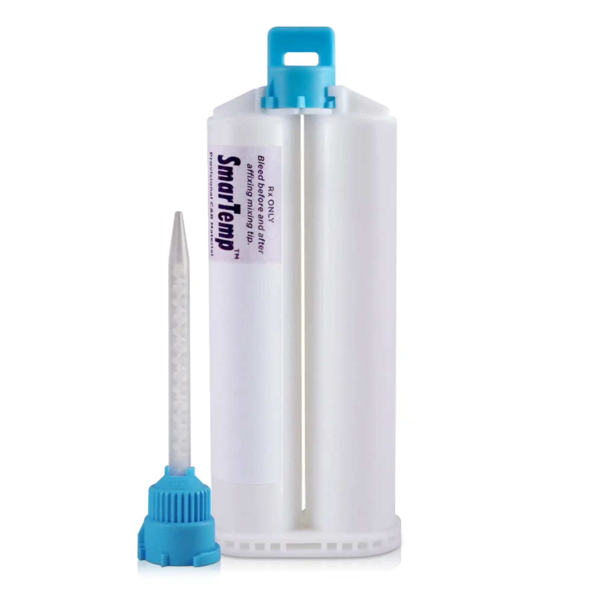 SmarTemp Provisional Crown & Bridge Material, Ultra Light A1, 50 mL Split Cartridge Refill with 10 Mixing Tips, S337