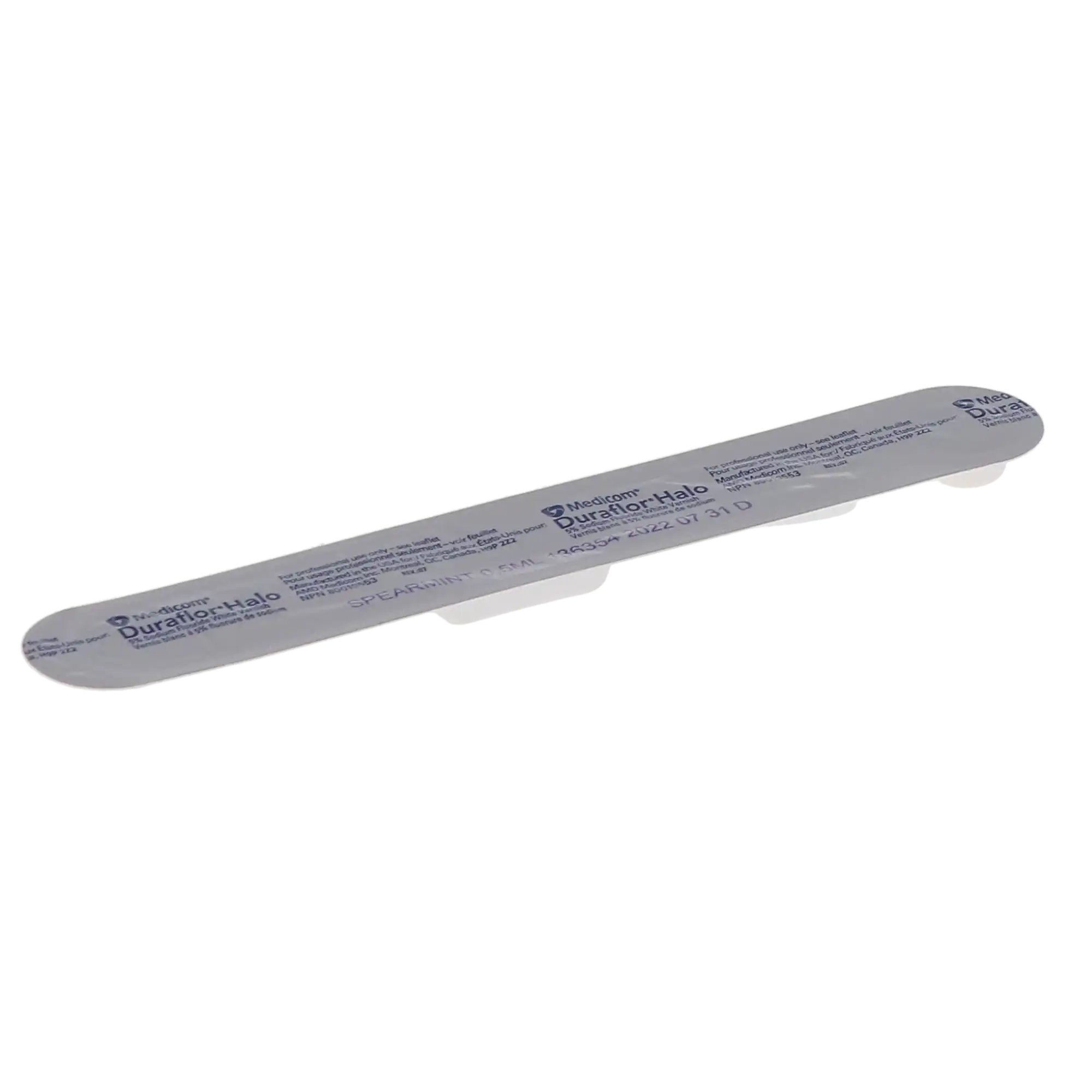 Duraflor Halo 5% Sodium Fluoride White Varnish, Unit Dose, 0.5 ml, Spearmint, 32/Pk, 1015-SM32