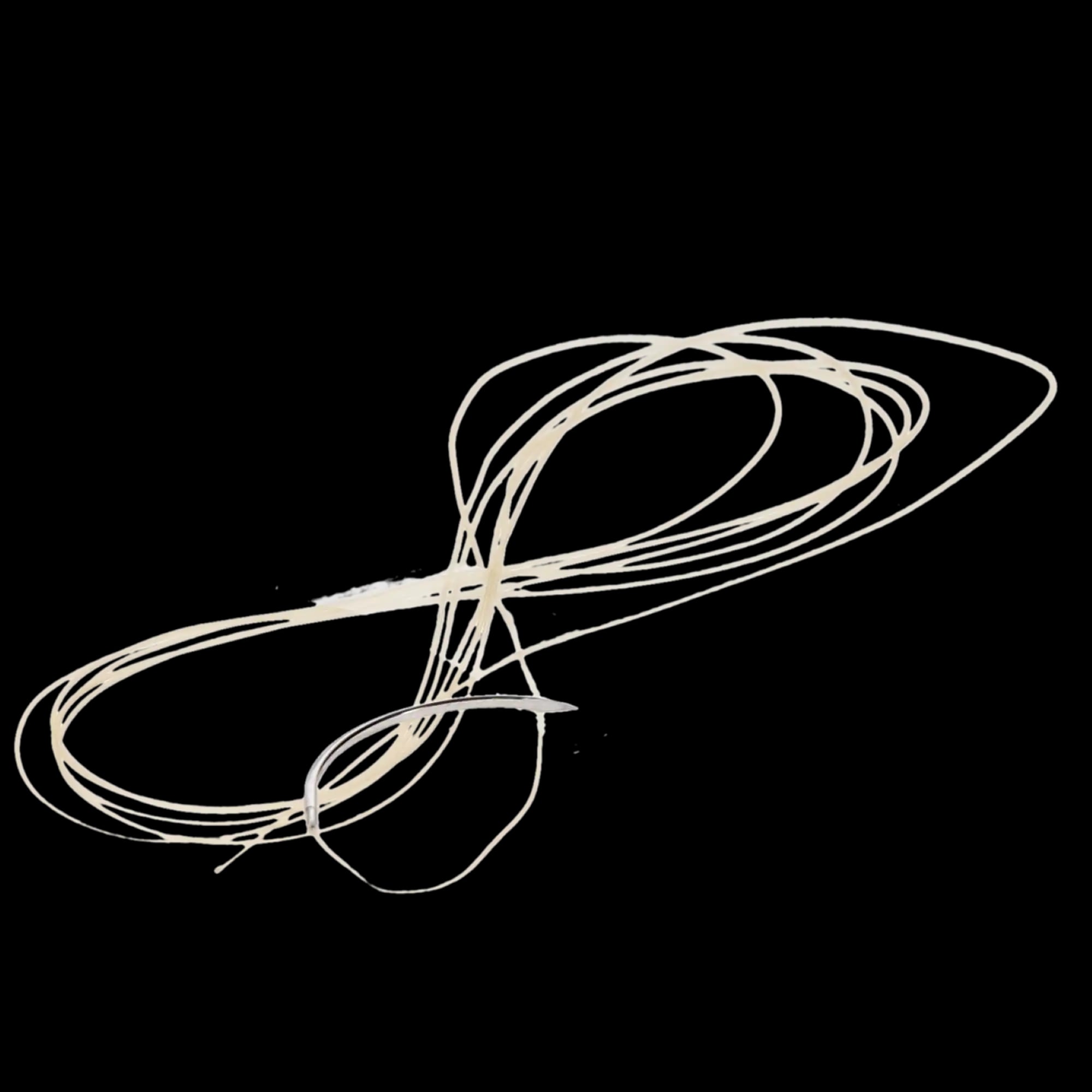 Look Plain Gut Absorbable Suture, 4-0, 27"/70 cm, C6 Reverse Cutting Needle, 19 mm 3/8 Circle, 12/Pk, 551B