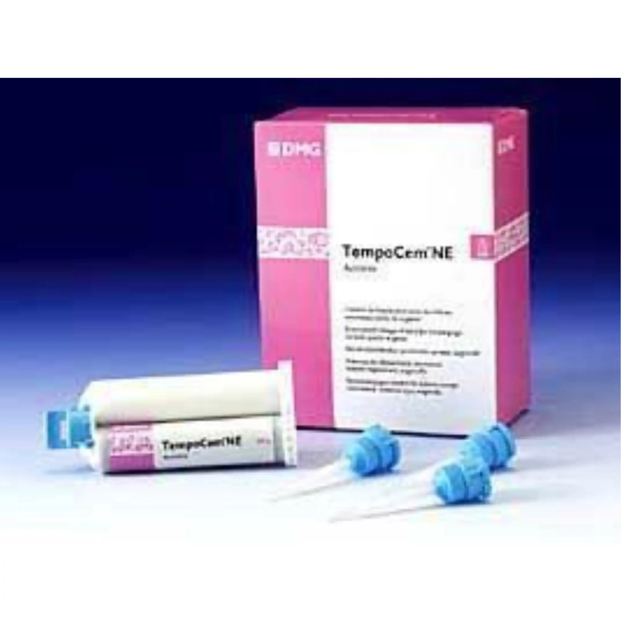 TempoCem NE Temporary Cement, Automix Refill Kit, 63 g Cartridge, 40 Tips, 1/Pk, 110302