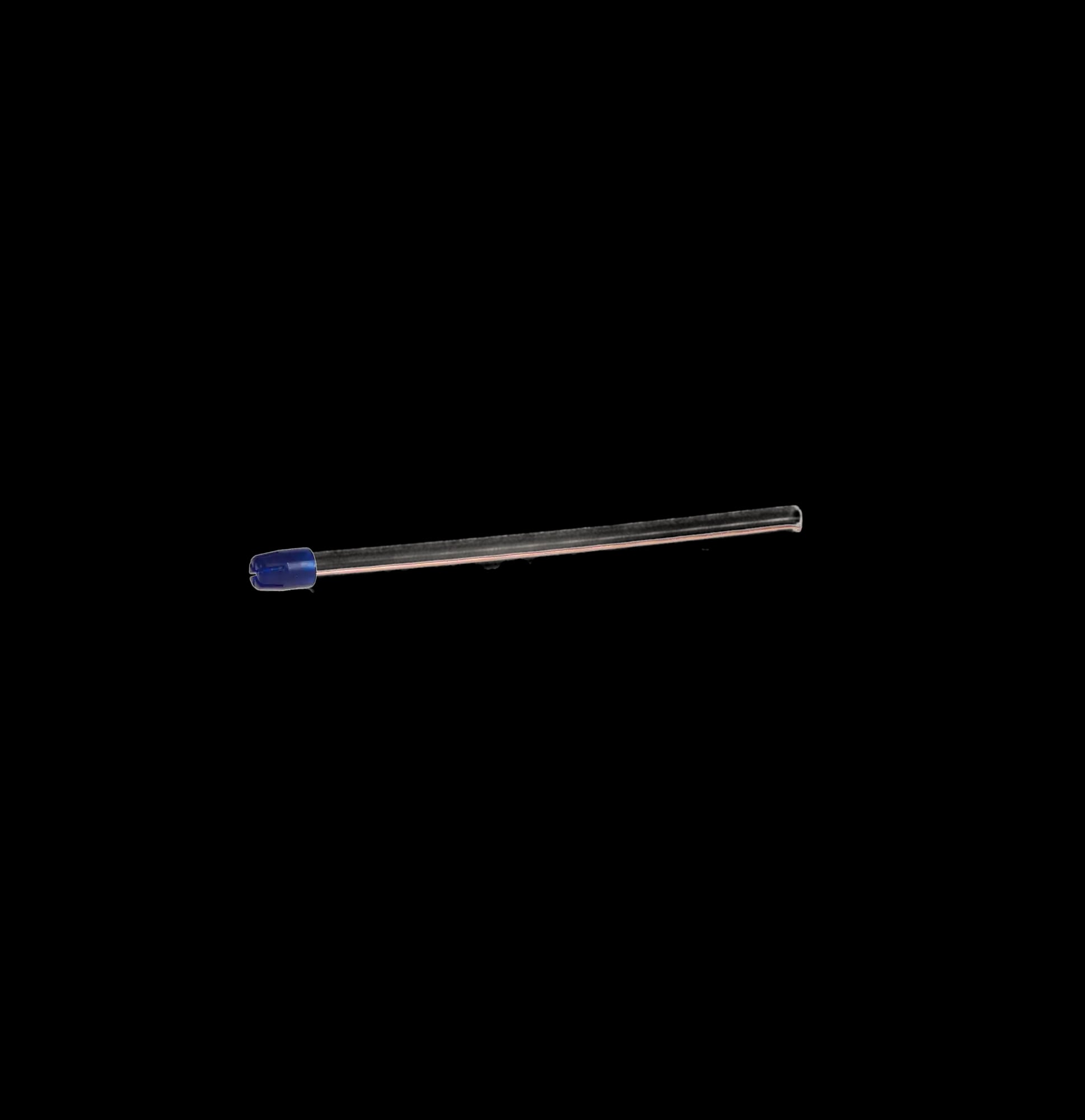 Advantage Disposable Saliva Ejectors, Plastic, Latex-Free, Fixed Tips, Clear/Blue, 100/Pk, ZCBI