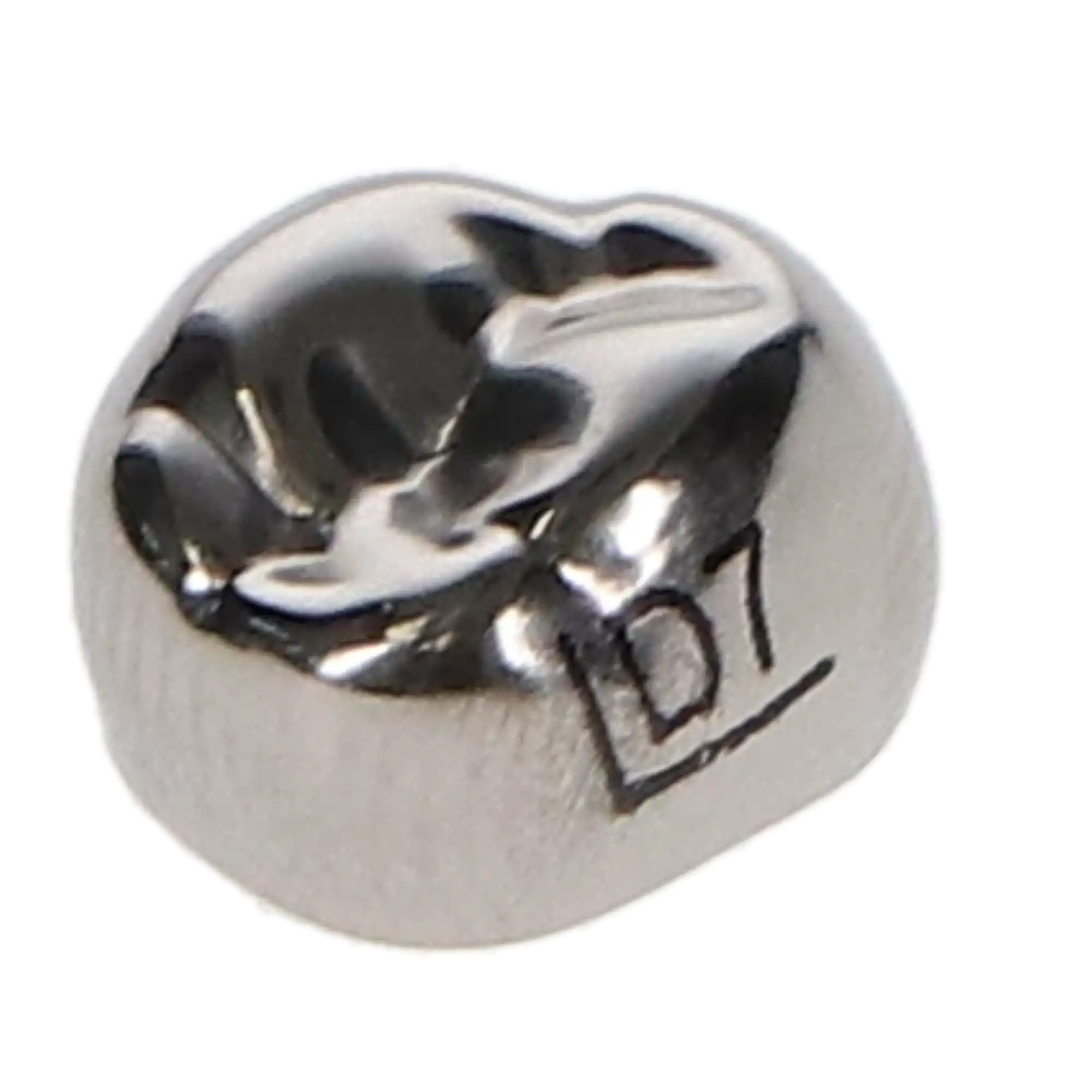 3M ESPE Stainless Steel Primary Molar Crown, First Primary Molar, Upper Left, Size DUL7, 5/Box, D-UL-7
