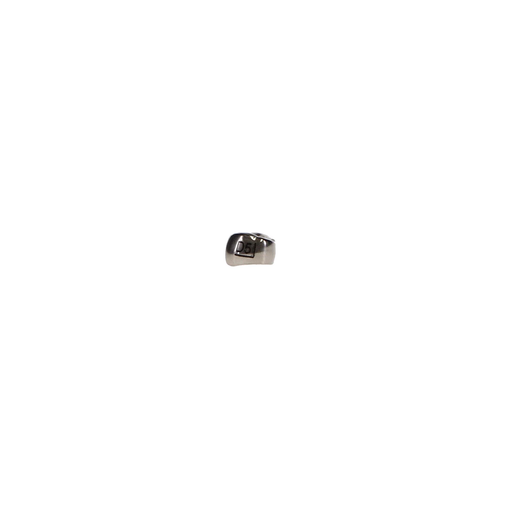 3M ESPE Stainless Steel Primary Molar Crown, First Primary Molar, Upper Right, Size DUR5, 5/Box, D-UR-5