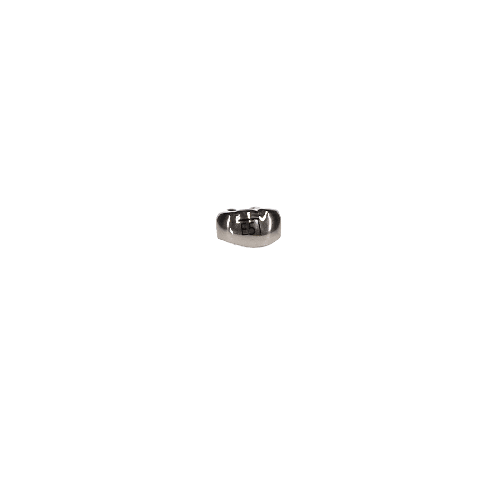3M ESPE Stainless Steel Primary Molar Crown, Second Primary Molar, Lower Right, Size ELR5, 5/Box, E-LR-5