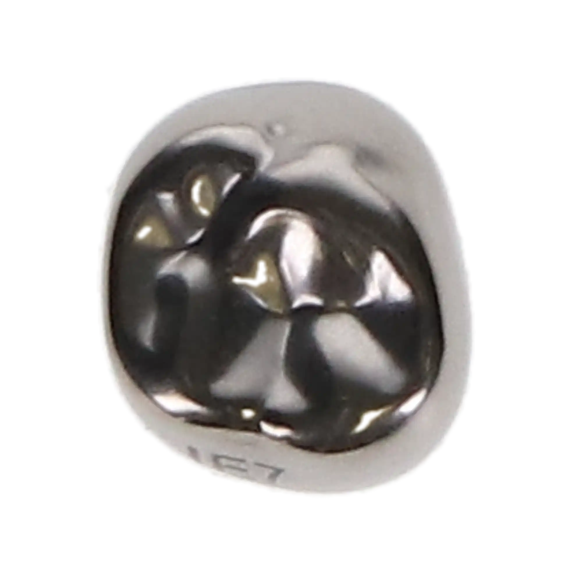 3M ESPE Stainless Steel Primary Molar Crown, Size EUL7, Upper Left Second Primary Molar, 5/Box, E-UL-7