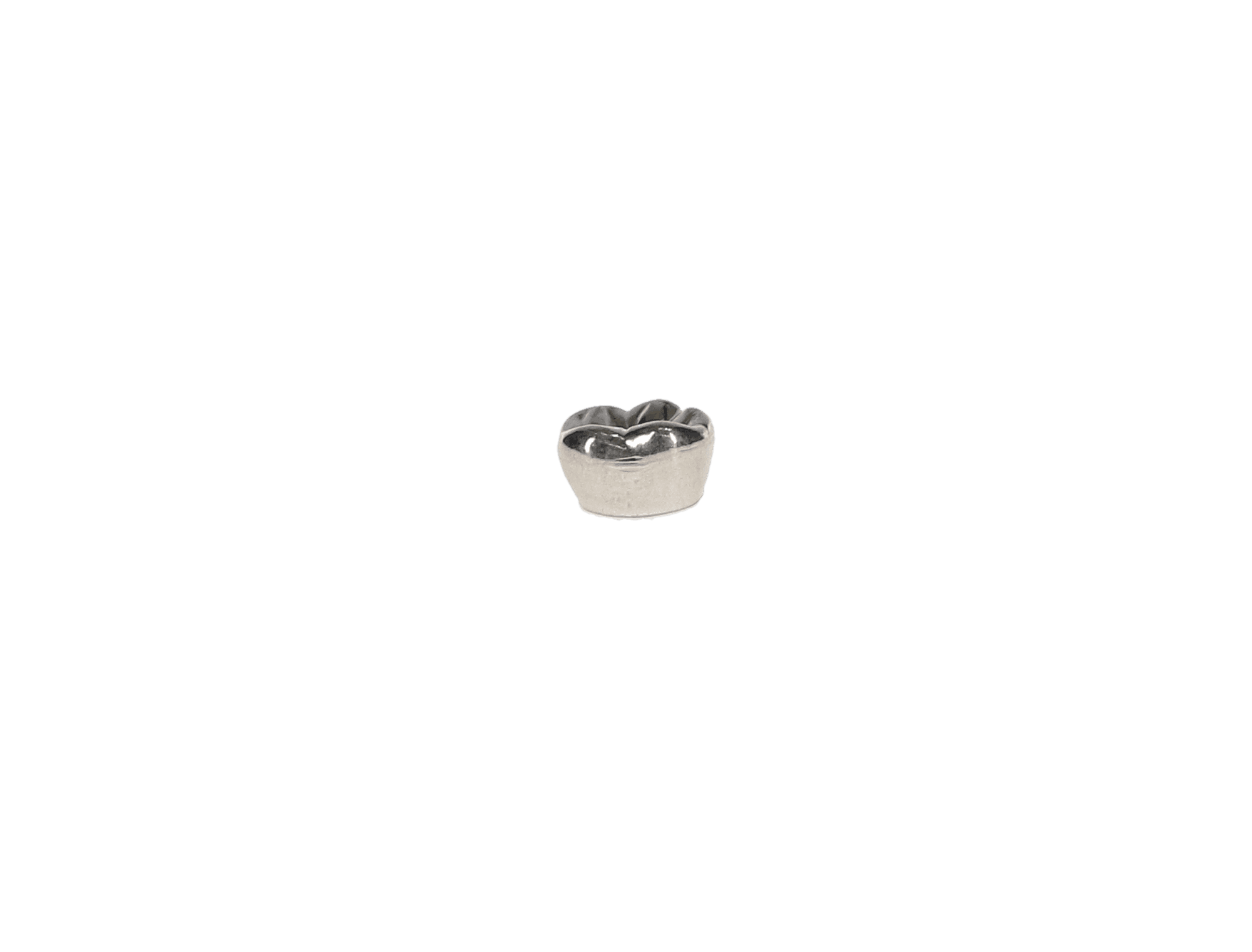 3M Iso-Form Temporary Tin-Silver Molar Crowns, Lower Right First Molar, Size L60, 5/Box, L60