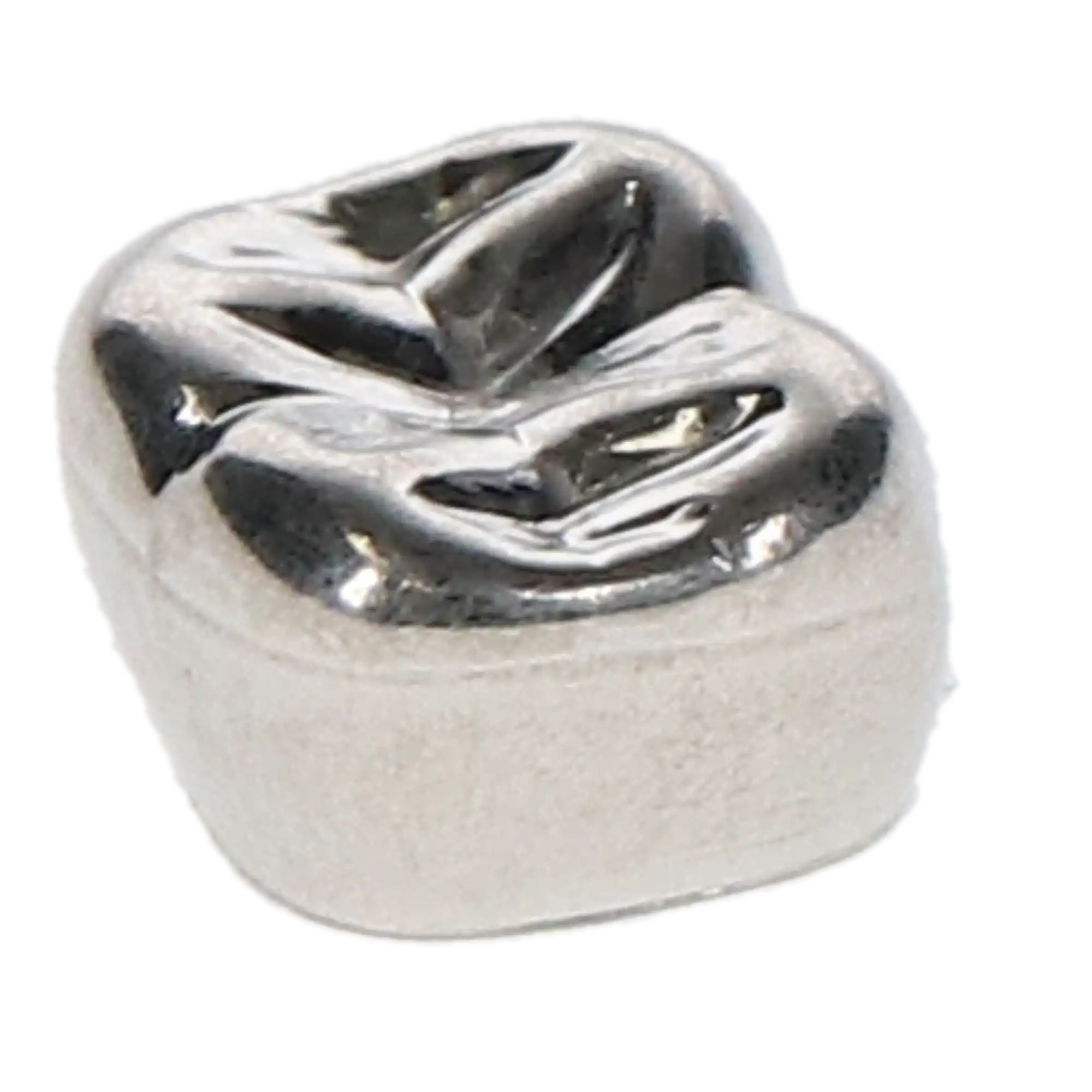 3M Iso-Form Temporary Tin-Silver Molar Crowns, Lower Right Second Molar, Size L74, 5/Box