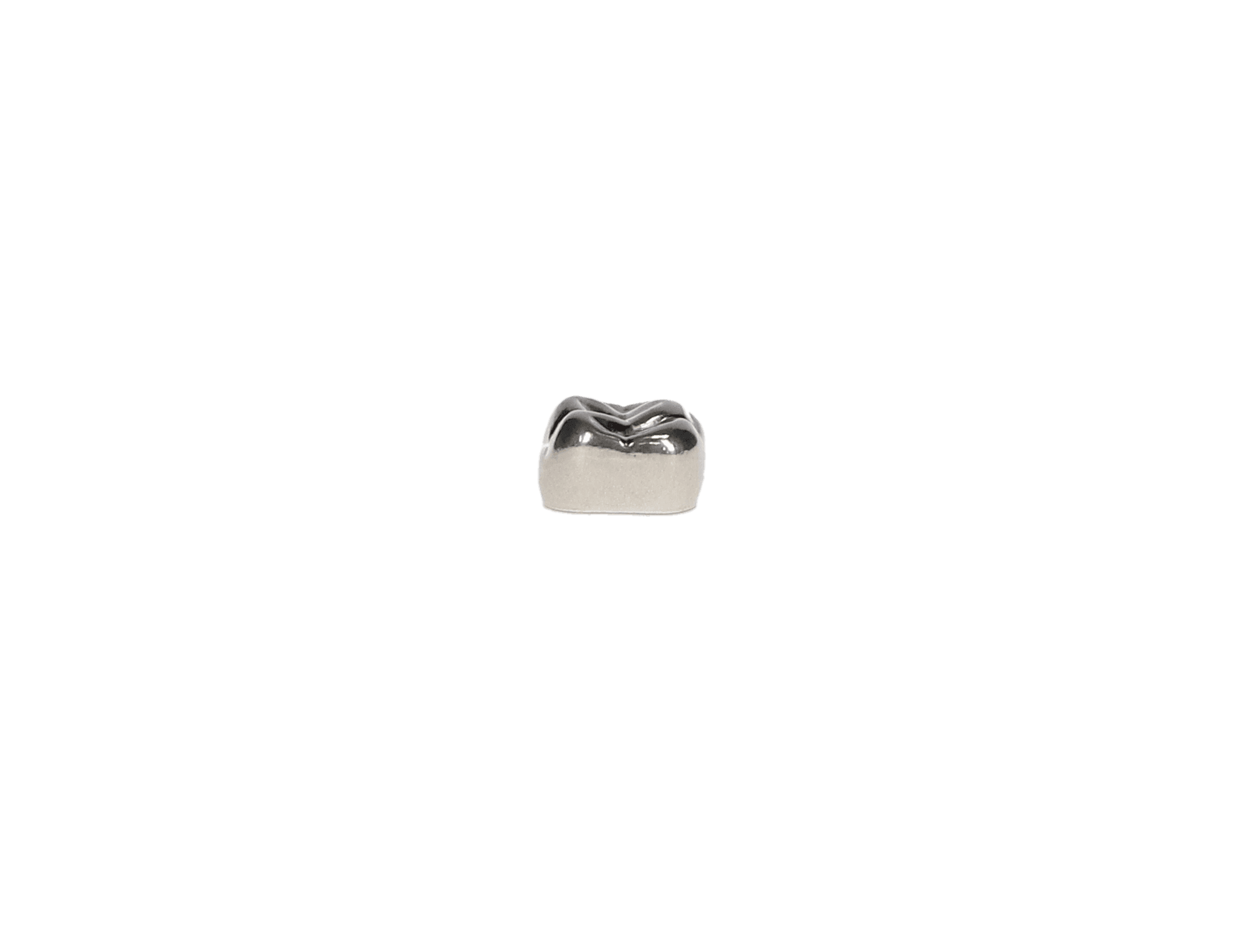 3M Iso-Form Temporary Tin-Silver Molar Crowns, Upper Right First Molar, Size U64, 5/Box, U64