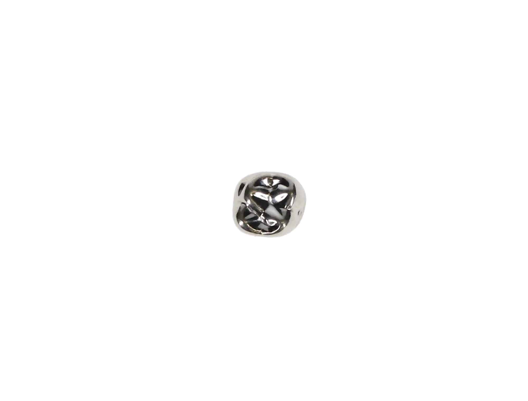 3M Iso-Form Temporary Tin-Silver Molar Crowns, Upper Left First Molar, Size U65, 5/Box, U65