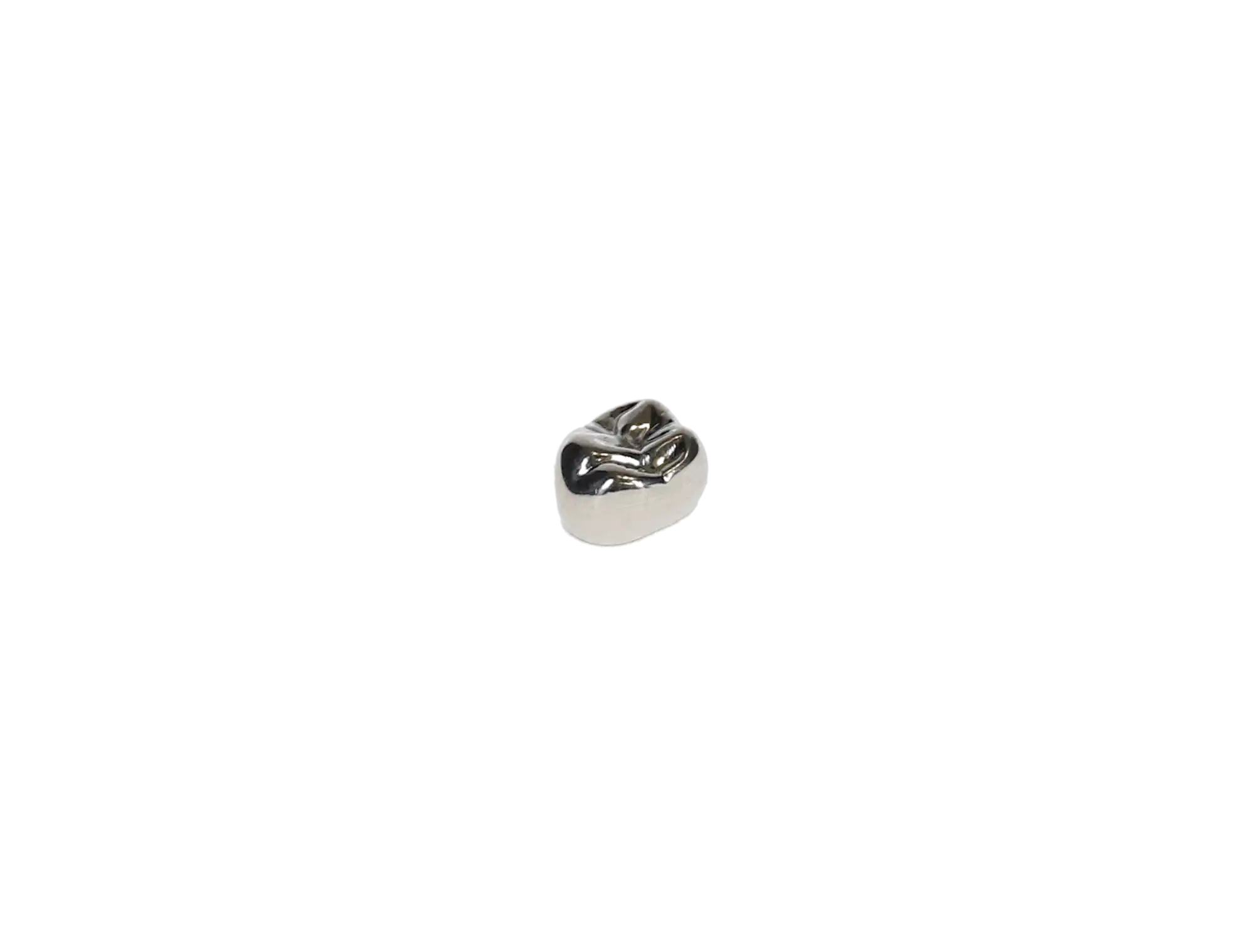 3M Iso-Form Temporary Tin-Silver Molar Crown, Upper Left Second Molar, Size U77, 5/Box, U77
