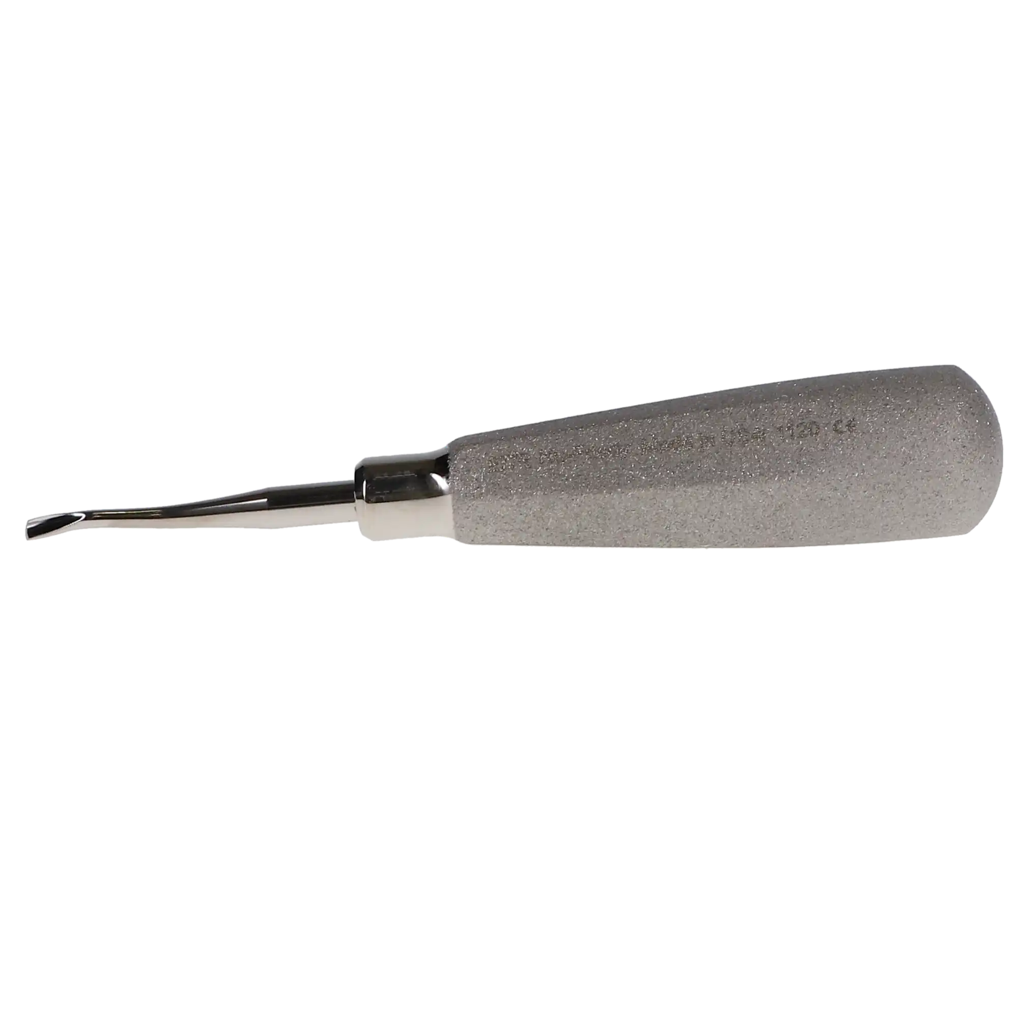 Hu-Friedy 77R Serrated Surgical Elevator, Single End, #510 Large Tapered Hexagon Handle, E77R