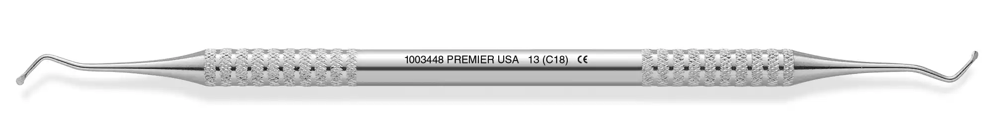 Premier Dental Excavator DE TB #13, Double End, Tactile Balance Handle, 1003448