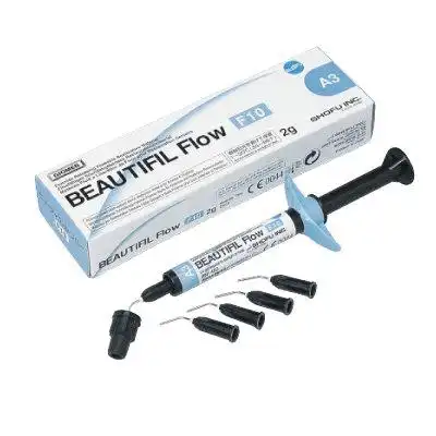 Beautifil Flow F02 Low Flow Flowable Composite, Shade A3O, 2 g Syringe with 5 Needle Tips, 1449