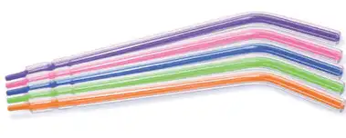 FlashTips Disposable Air/Water Syringe Tips, Assorted Colors, 1200/Pk, 23075