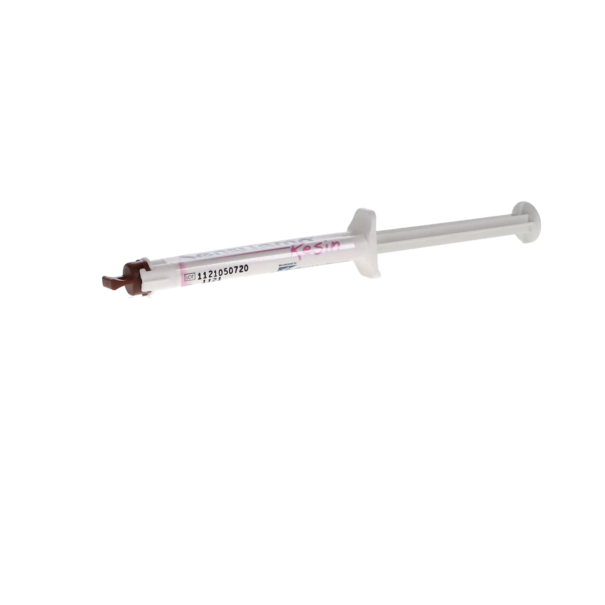 SensiTemp Resin Non-Eugenol Temporary Cement, Syringe Kit, 5 ml Syringe with 10 Mixing Tips, 70010