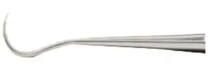 American Eagle Blackjack Sickle Scaler, Double-End, EagleLite Resin Handle, Black, 3/8, AESBJX