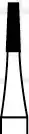 Alpen Operative Surgical Carbide Burs, FG, Cross Cut Tapered Fissure, #701, 1.2 mm, 100/Pk, R100701C