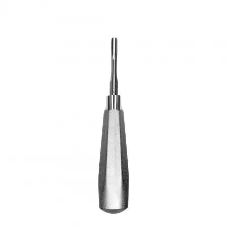 Hu-Friedy #34 Seldin Straight Elevator, #510 Large Tapered Hexagon Handle, Single End, E34