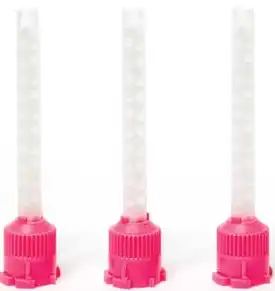Perfectim T-Style Mixing Tips, Small, Pink, 5.4 mm, 50/Pk, 21-300047L