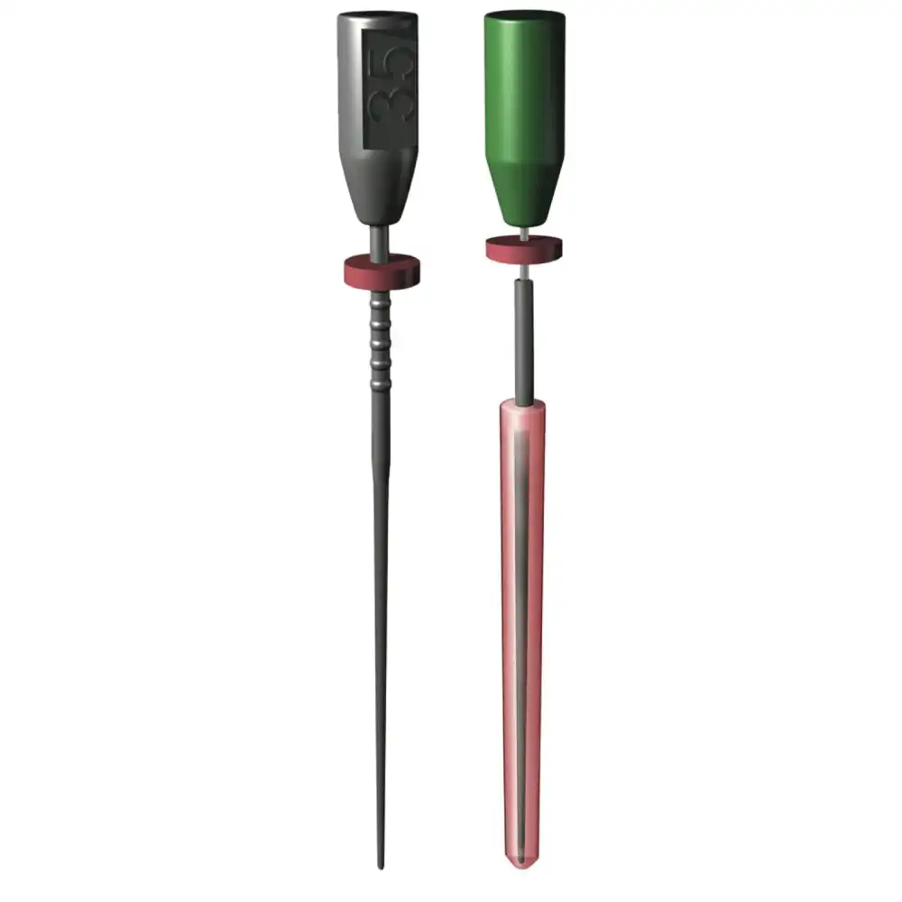 Kerr Soft-Core Classic Obturators, #25, Red, 6/Pk, 972-3025