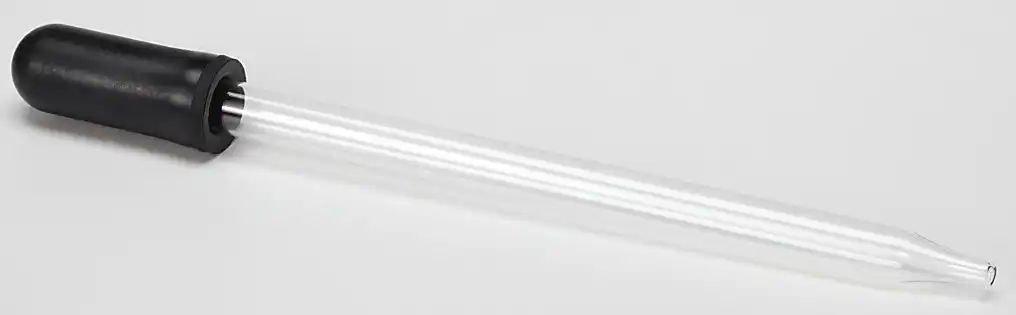 Lang Dental Glass Droppers, Standard Kit, 107 mm Glass Pipette with 30 mm Rubber Bulb, 10/Pk, 3100
