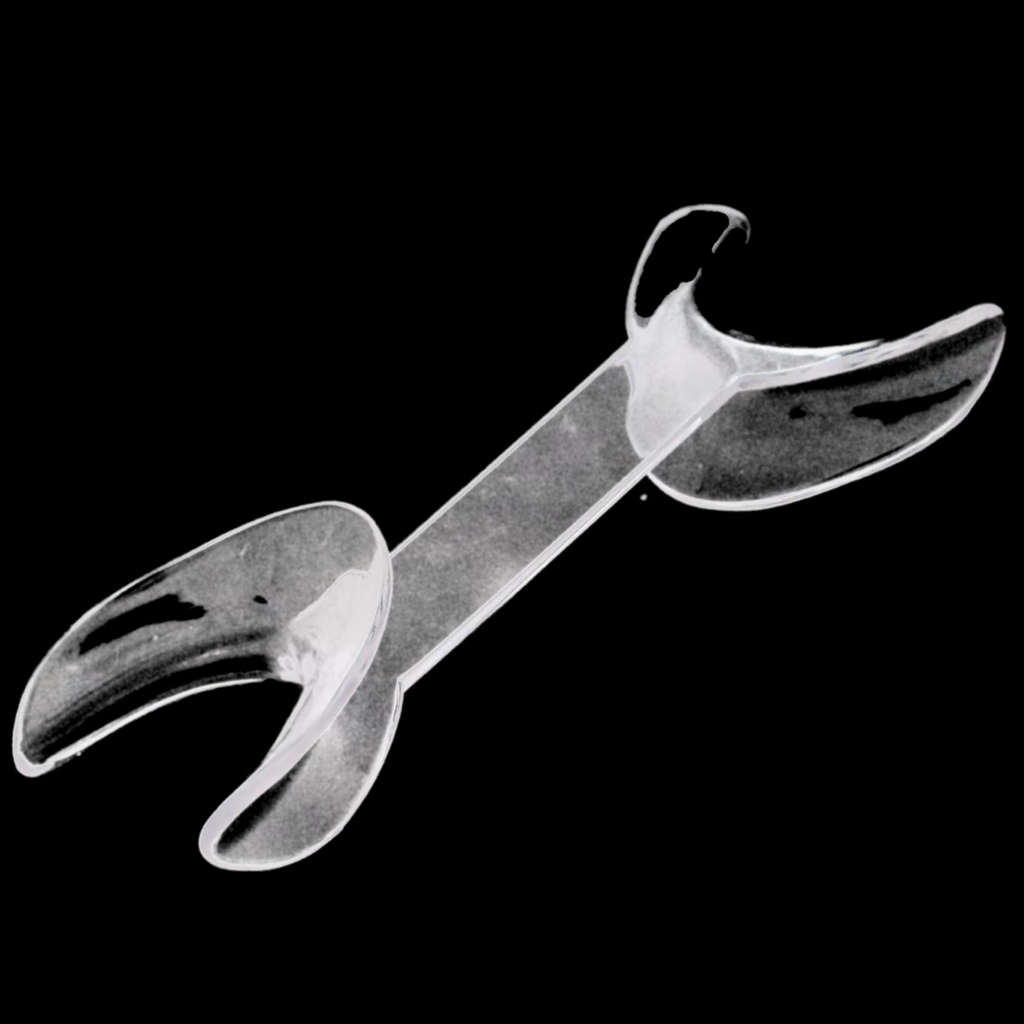 Extand Double-Ended Cheek Retractors, Large, Clear, Autoclavable, 2/Pk, EX-9004
