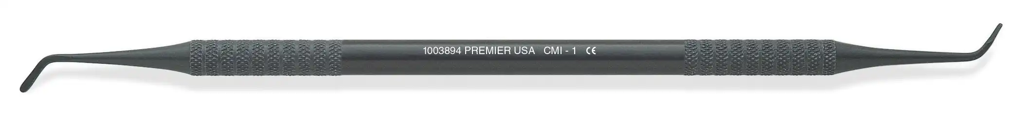 Premier Composite Manipulation Instrument CMI-1, Double-Ended, Black Anodized Aluminum, Round Handle, Size #1, 1/Pk, 1003894