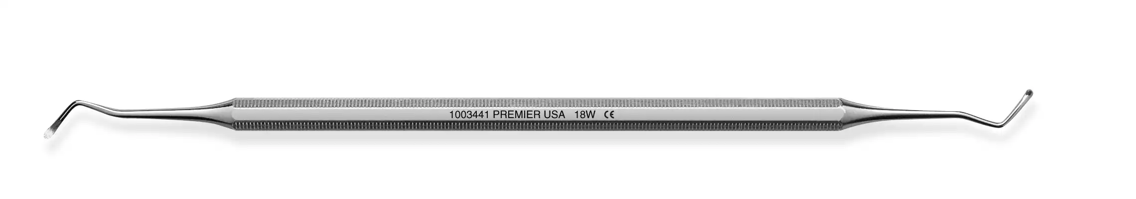 Premier #18W Double-End Excavator, Octagonal Handle, 1.4 mm Tip, 1003441, 1/Pk