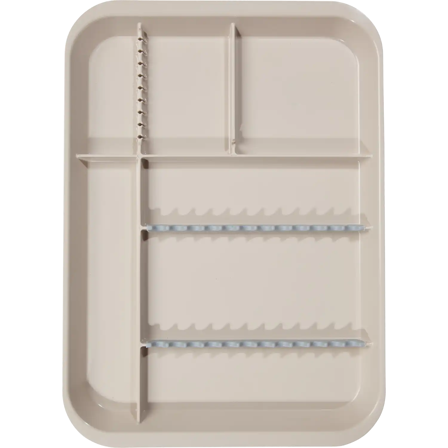 Zirc B-Lok Divided Setup Tray, Size B (Ritter), Beige, 13-3/8" x 9-5/8" x 7/8", 20Z451-G