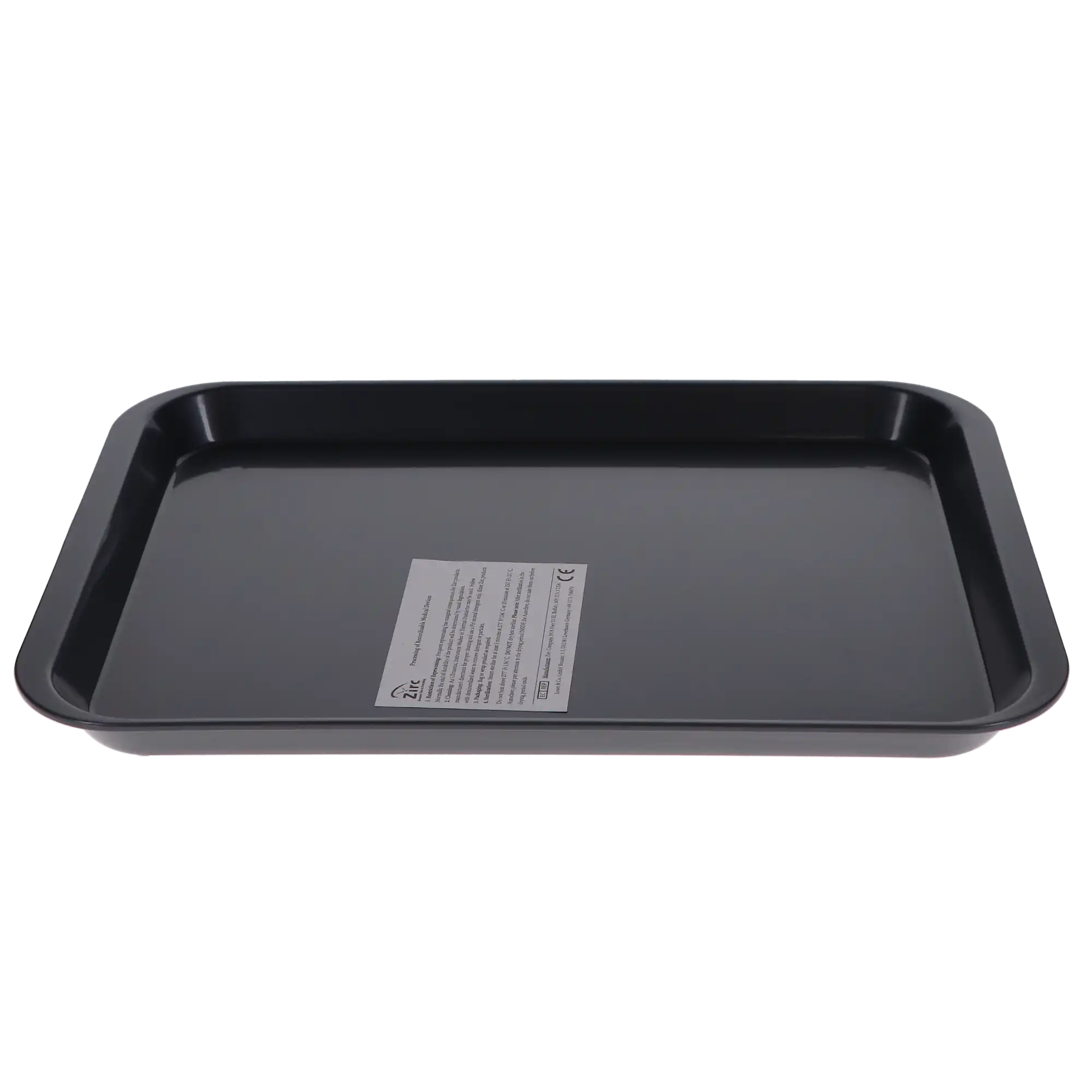 Zirc B-Lok Flat Set-Up Tray, Size B, Gray, 13-3/8" x 9-5/8" x 7/8", 20Z401I