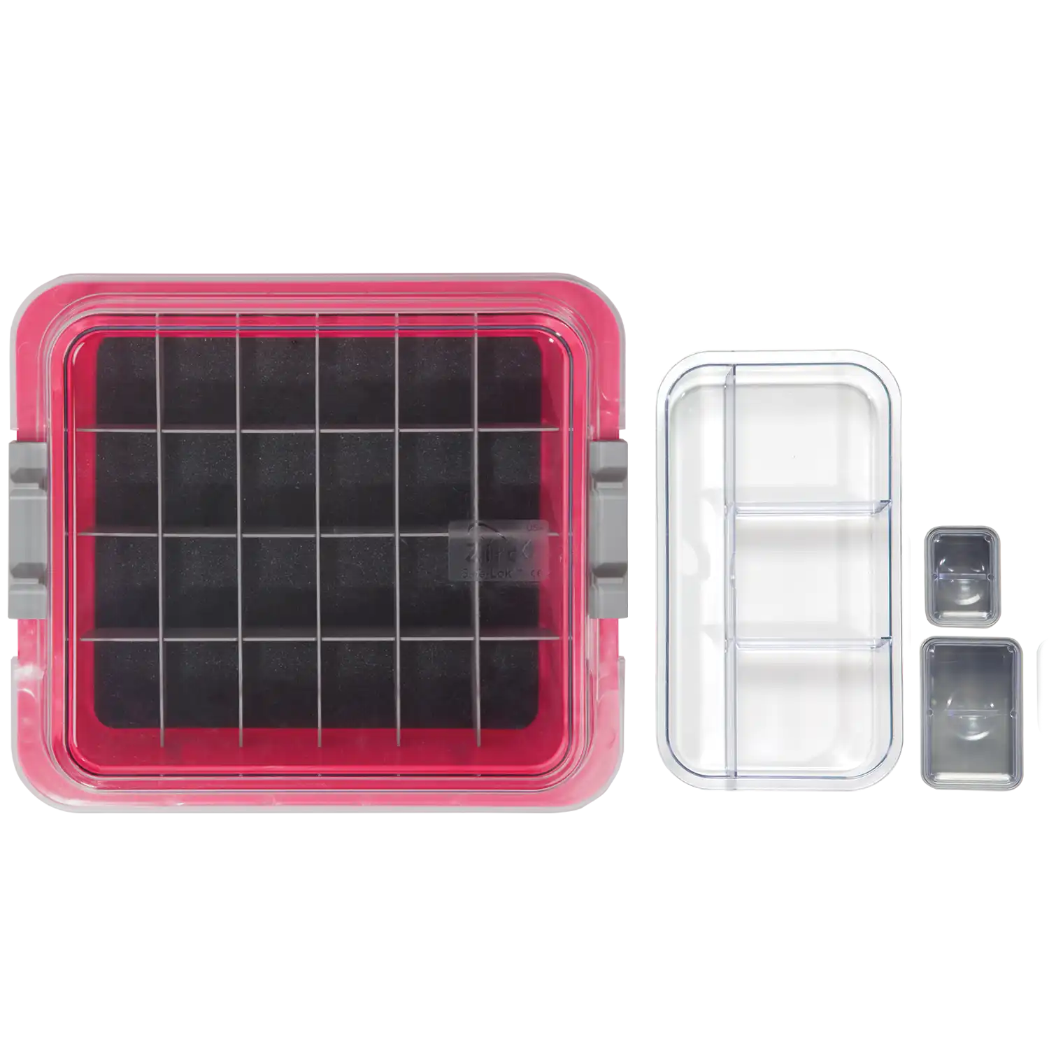 Zirc Complete Procedure Tub Kit, Neon Pink, 12-5/8" x 11-1/4" x 4", 20Z455-S