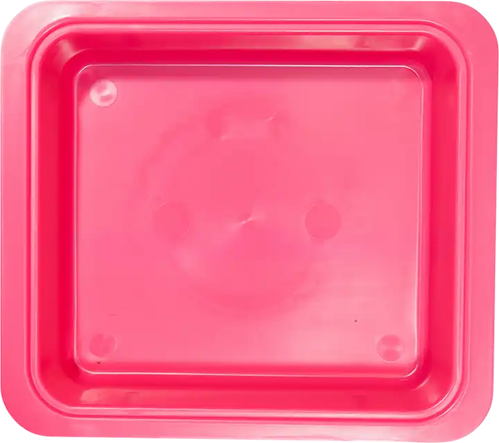 Zirc Procedure Tub Only, Neon Pink, 12-1/4" x 10-7/8" x 2-3/4", 20Z463S