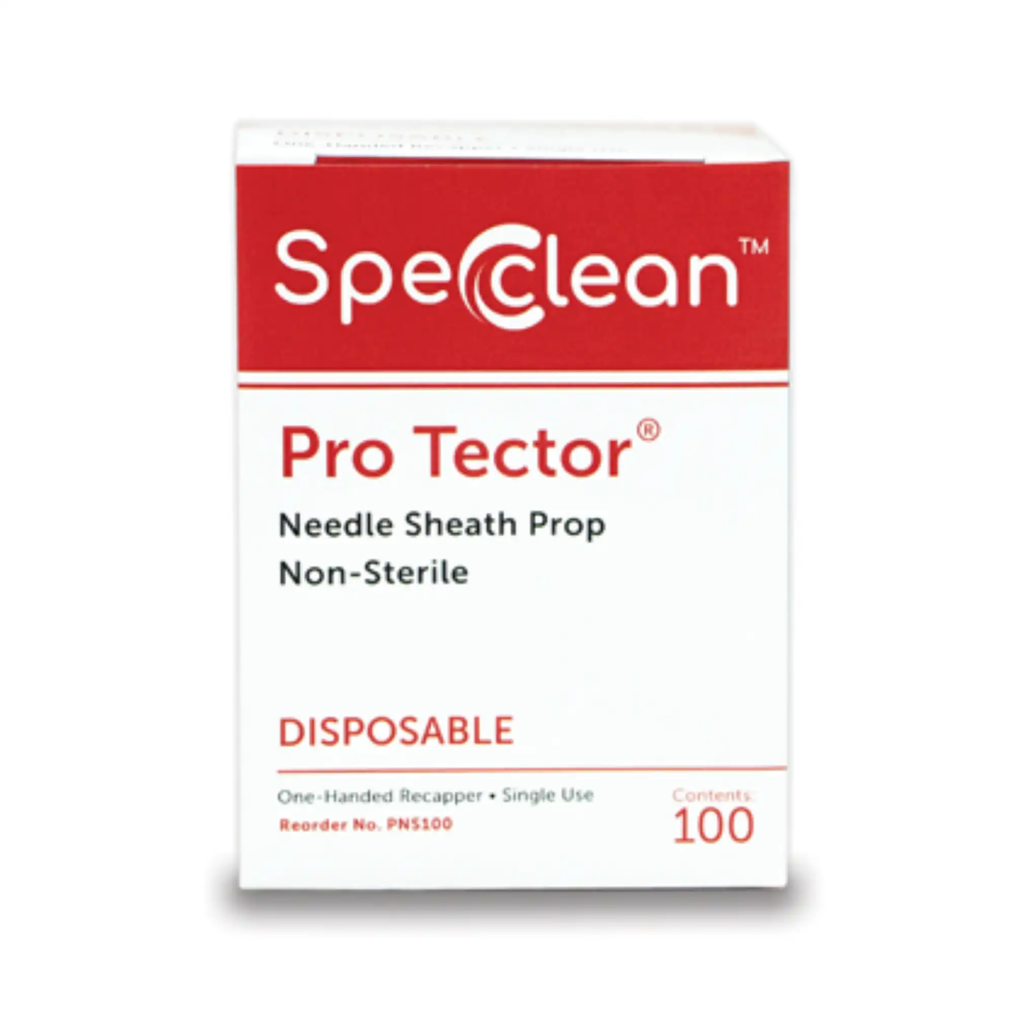 ProTector Needle Sheath Prop, Disposable One-Handed Recapping Aid, 2.5" x 3.25", Heavyweight Paper, 100/Pk, PNS100