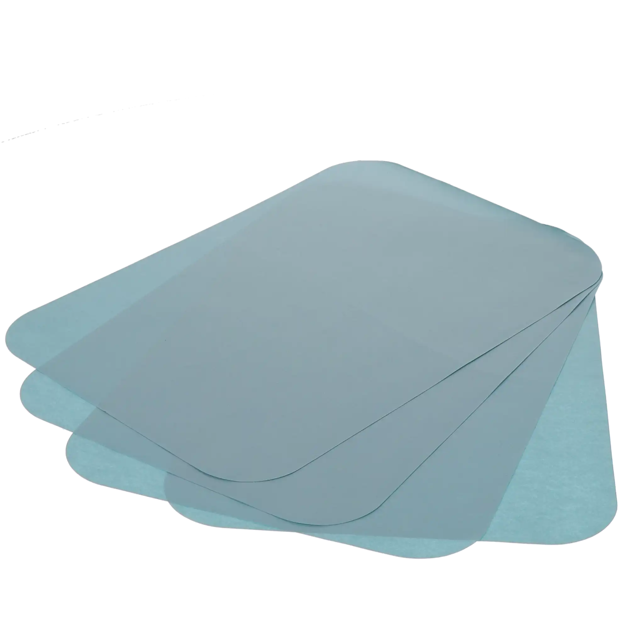 Defend Paper Tray Covers, Ritter Size B, 8.5" x 12.25", Blue, 1000/Pk, TC9001