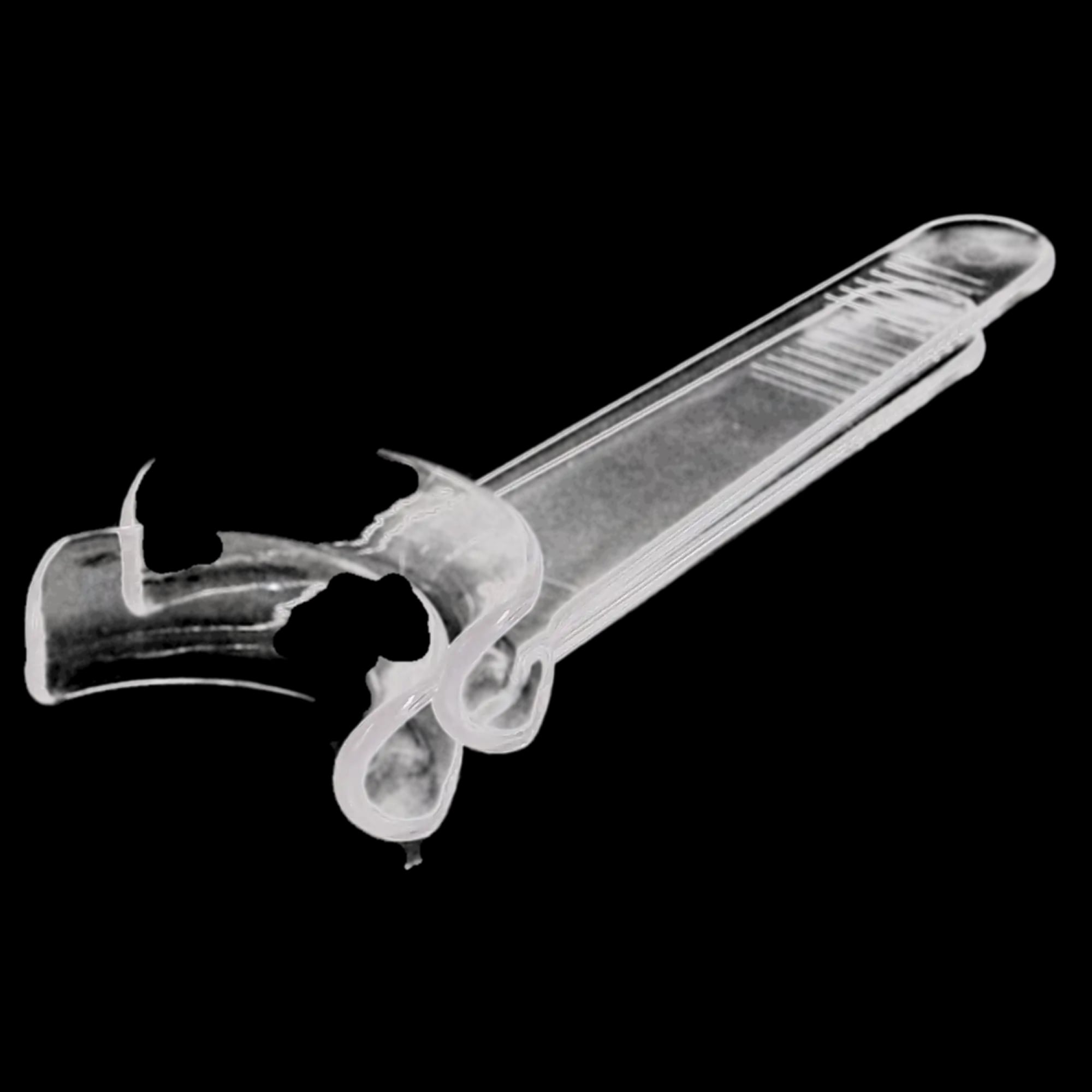 Extand Handheld Cheek Retractors, Child, Clear, Autoclavable, 2/Pk, EX-9003