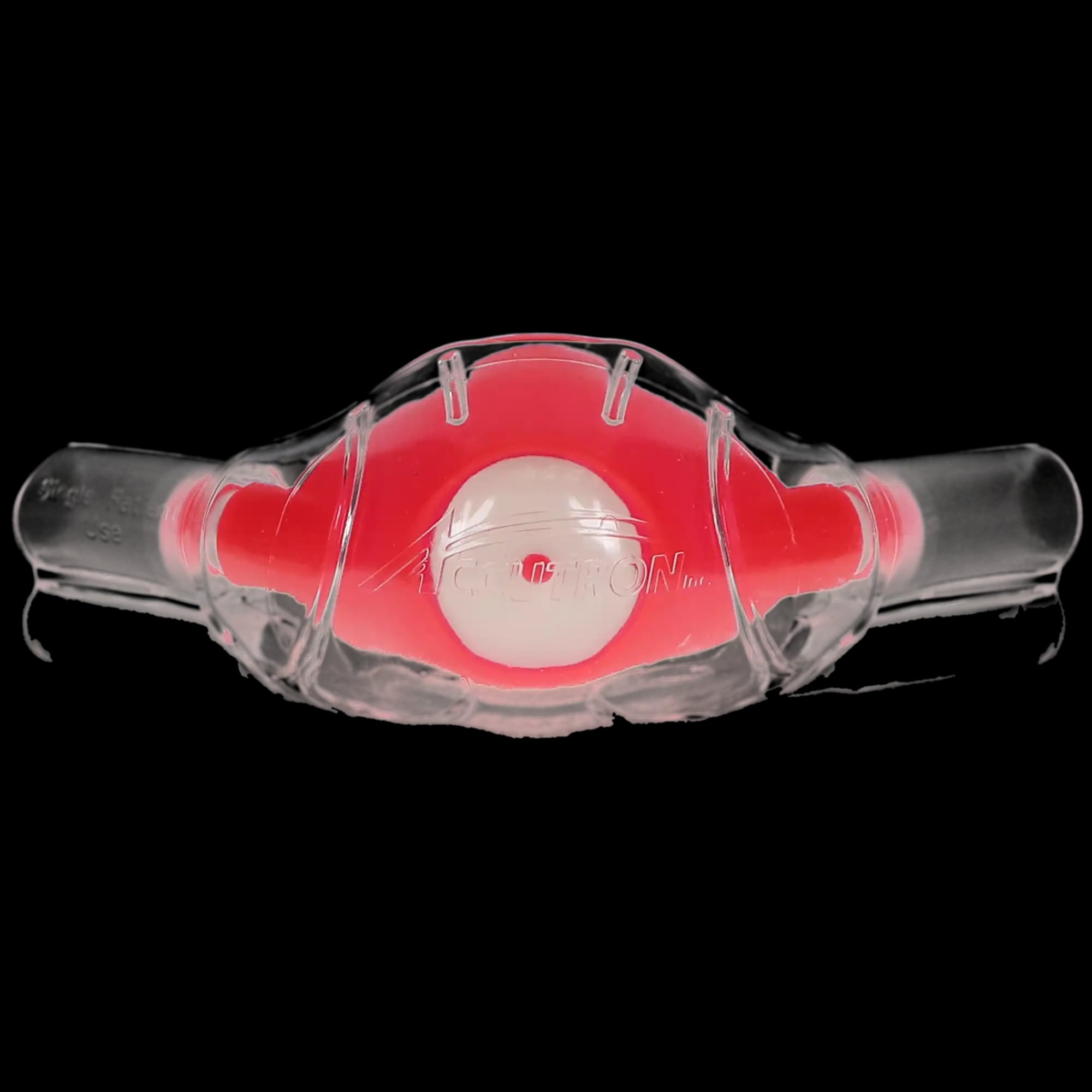 Accutron ClearView Single-Use Nasal Hoods, Pediatric, Sassy Strawberry, 12/Pk, 33037-11