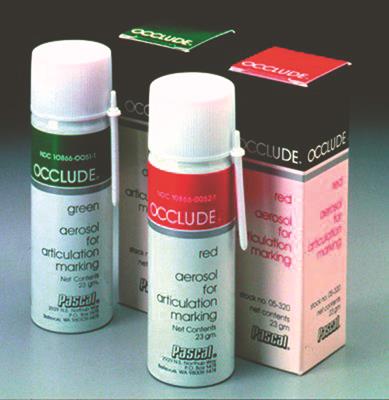 Pascal Occlude Red Aerosol Indicator Spray, 23g Can, 05-320