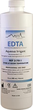 Vista Apex EDTA 17% Aqueous Chelating Solution, 16 oz (480 mL) Bottle, pH 8.5, 317011