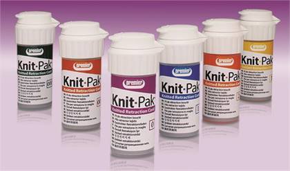 Knit-Pak Knitted Gingival Retraction Cord, Plain, Non-impregnated, Size 00, 100", Brown, 1/Pk, 9007552