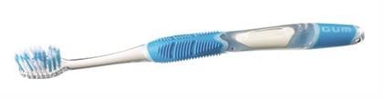 GUM Technique Deep Clean Toothbrush, Soft Compact, Assorted Colors, 12/Box, 525TPA1