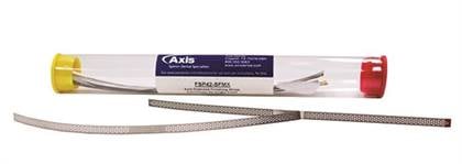 NTI Perforated Diamond Finishing Strips, 4.0mm Wide, Medium (Blue), 0.11mm, 150mm, 10/Pk, FSP4-M