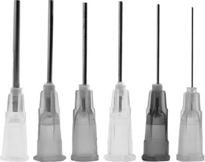 Appli-Vac Bendable Needle Tips, 19 Gauge, Brown, 3/4", 100/Box, 315119