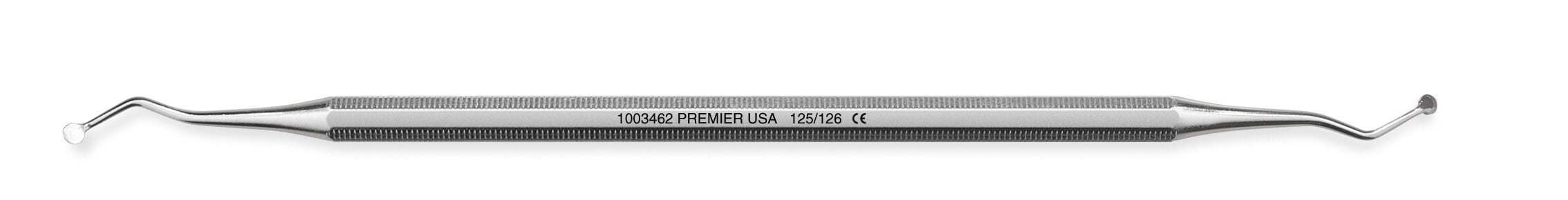 Premier #125/126 Double-Ended Excavator, Octagon Handle, 1/Each