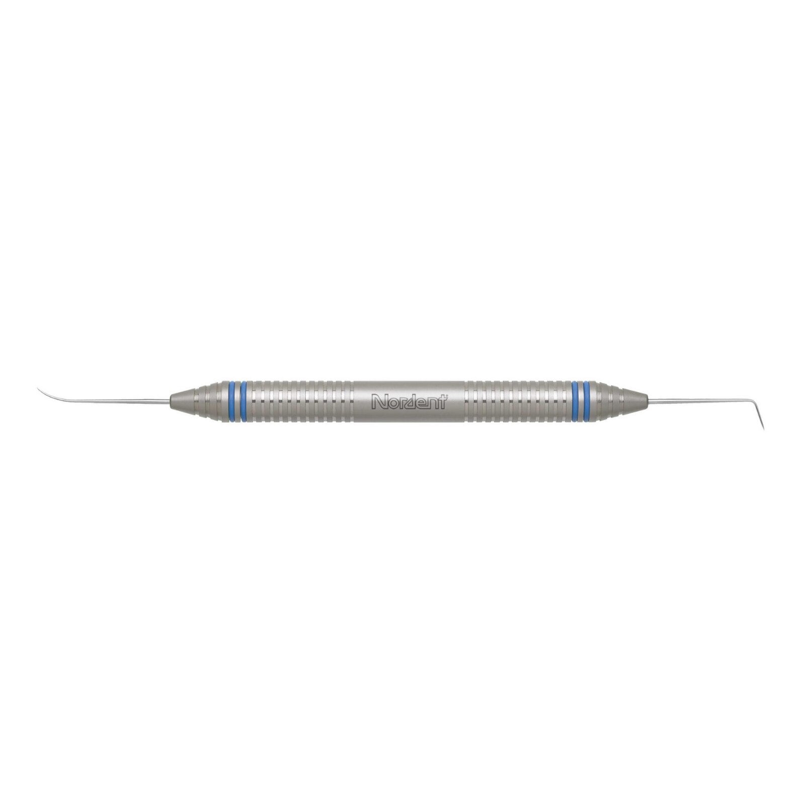Nordent Double-Ended Explorer #6, DuraLite ColorRings Handle, Stainless Steel
