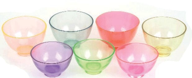 Plasdent Spectrum FlowBowl Medium Mixing Bowl, 350cc, Blue, 904MBM-2