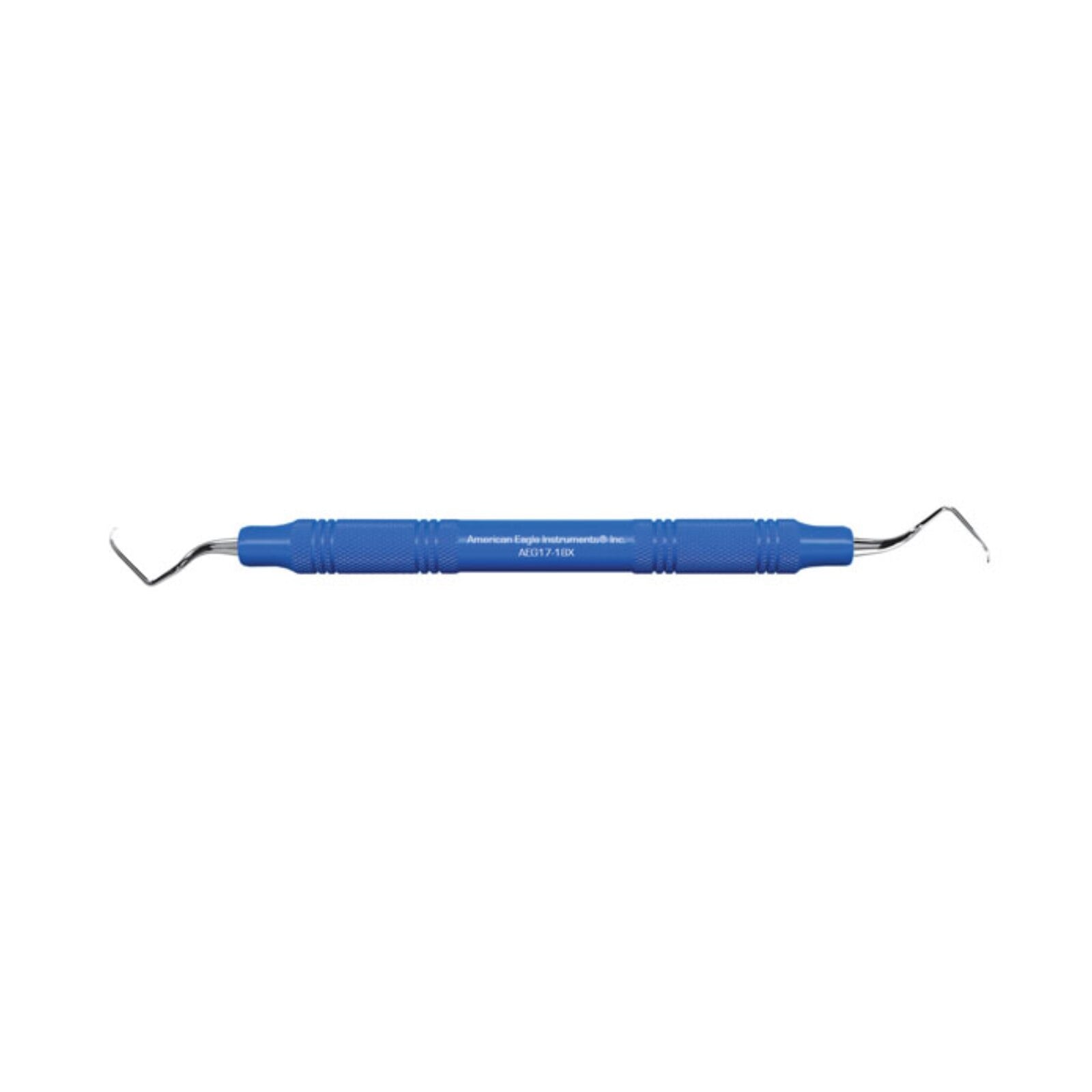 American Eagle Gracey 17-18 Curette, Standard, Double End, 3/8" EagleLite Stainless Steel Handle, AEG17-18Z