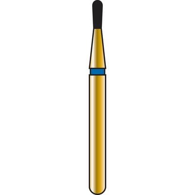 Alpen Multilayer Diamond FG Pear Bur, Coarse Grit, #830-010, 5/Pk