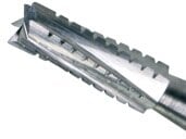 SS White HP #562 Straight Fissure Flat End Carbide Bur, Sterile, 10/Pk, 14878